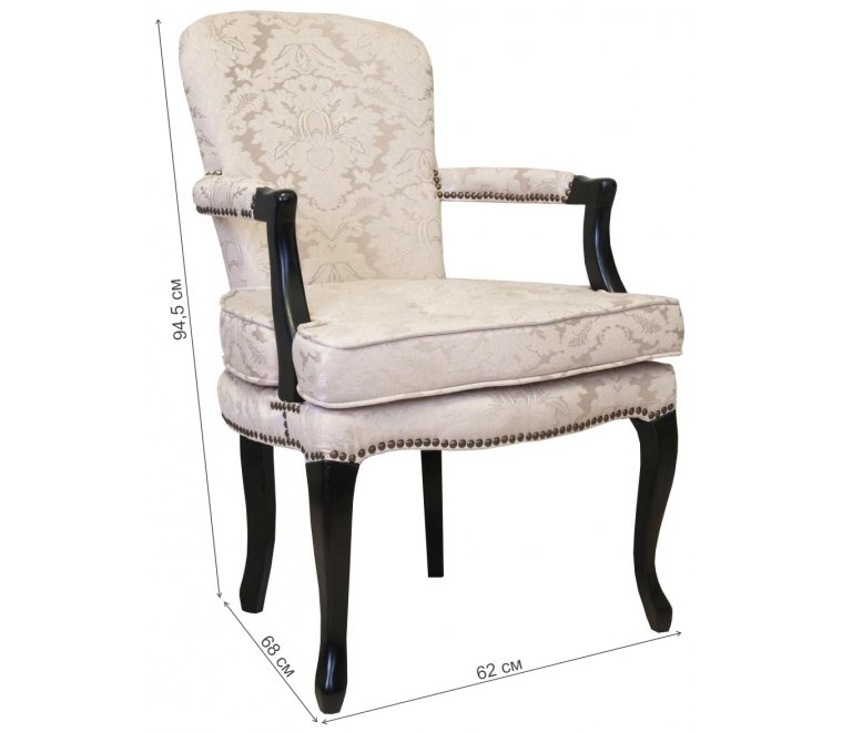 Кресло Anver CH-271-B beige / black Кресло Anver CH-271-B beige / black