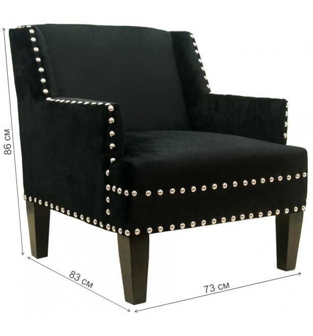 Кресло Mart KS-32-1-KD черное Кресло Mart KS-32-1-KD черное