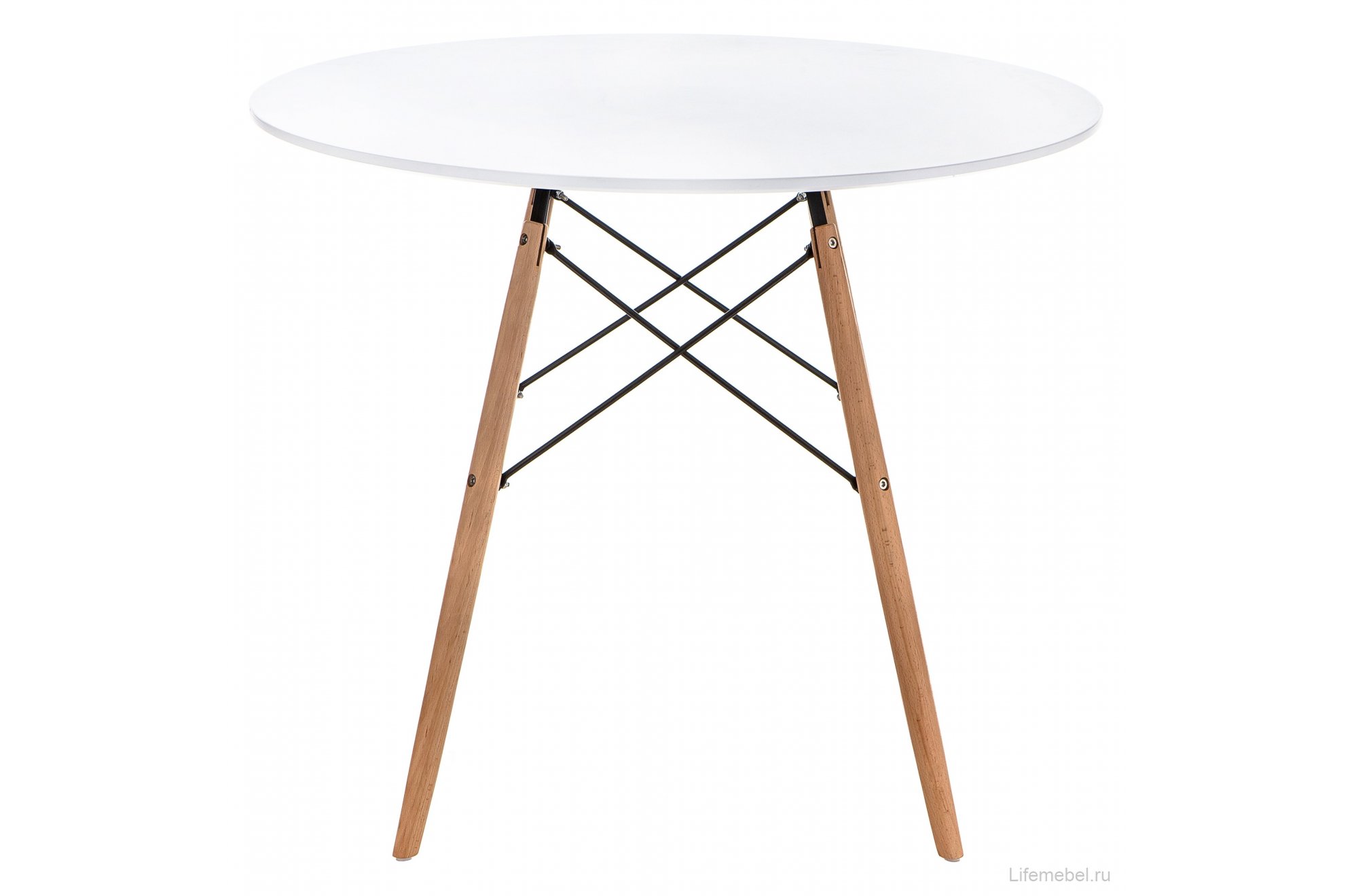 Стол Table 90 white / wood