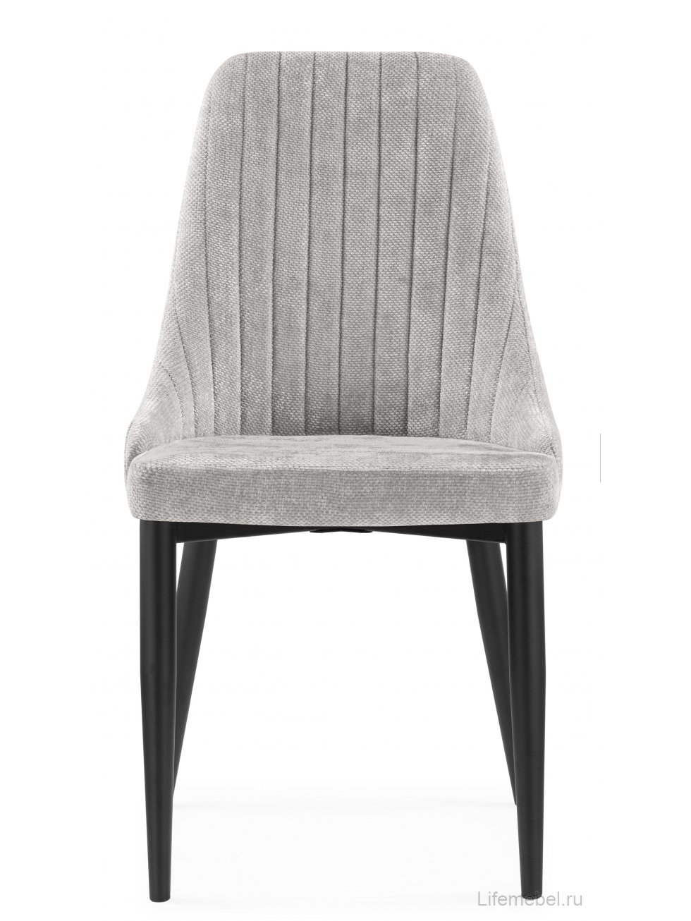 Стул на металлокаркасе Kora black / gray