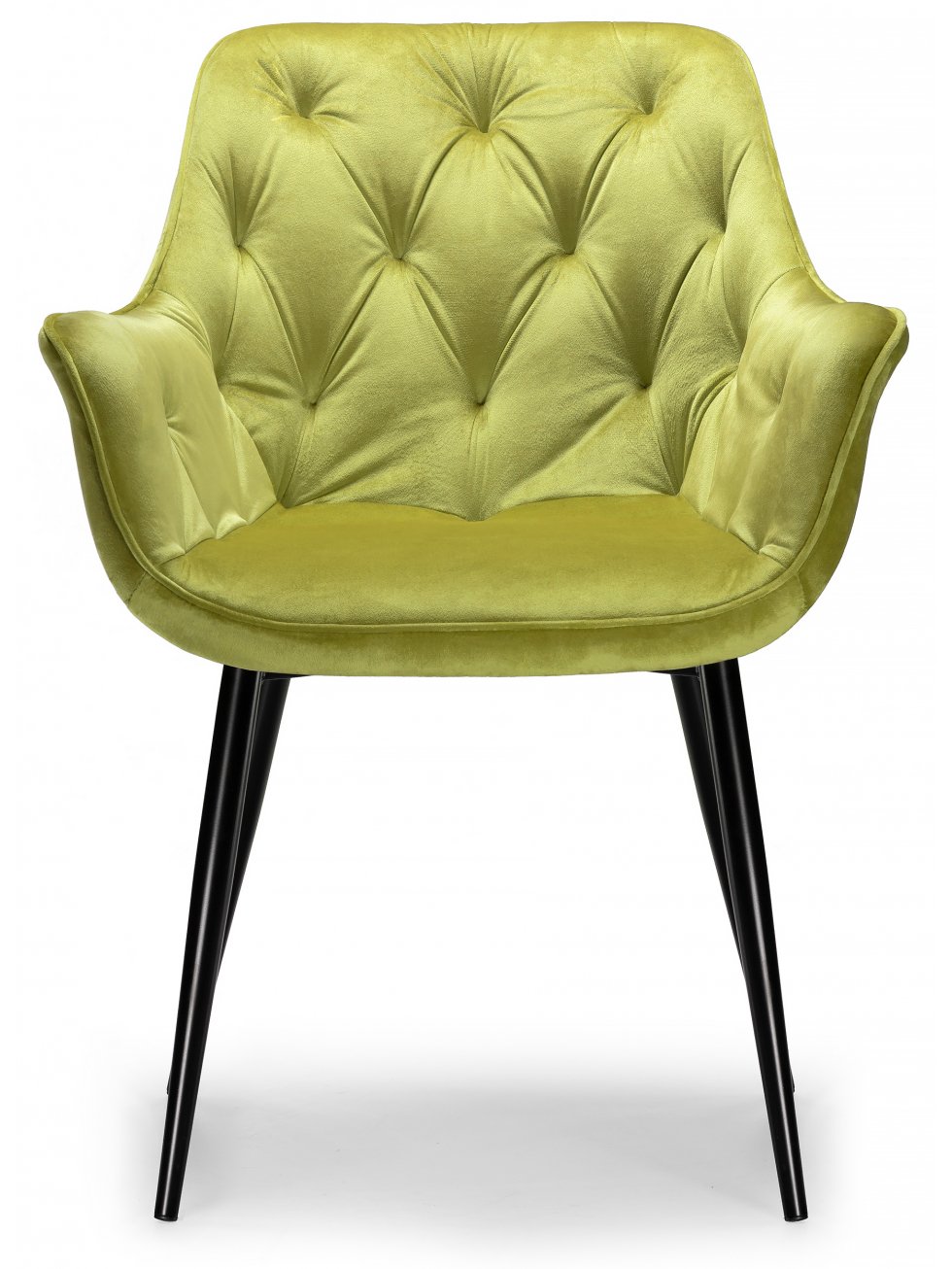 Стул на металлокаркасе Remo khaki / black