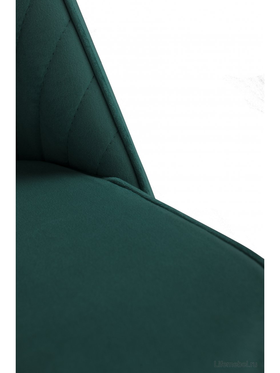 Стул на металлокаркасе Сандвикен velutto 20 / черный