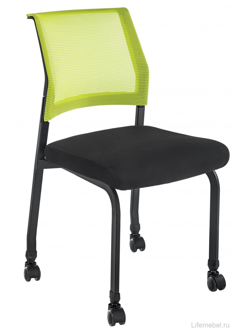 Стул Zola черный / зеленый