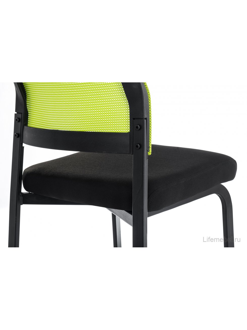 Стул Zola черный / зеленый