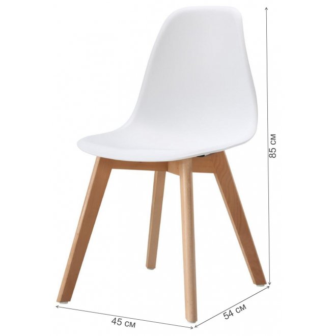 Деревянный стул Николетт белый Деревянный стул Николетт белый