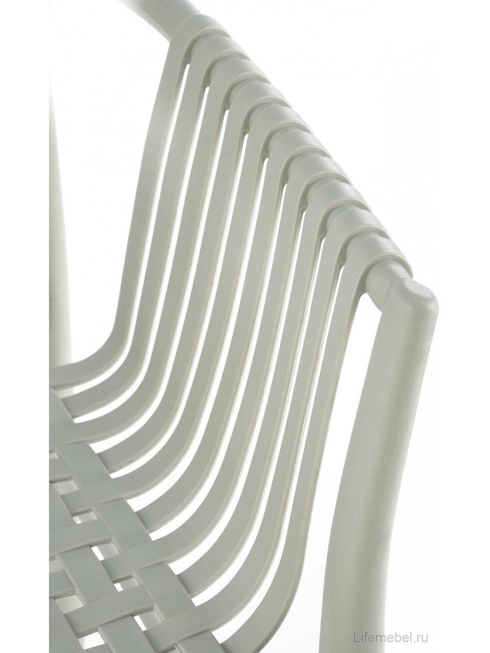 Пластиковый стул Шилд серый