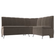 коричневый велюр