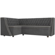 велюр серый