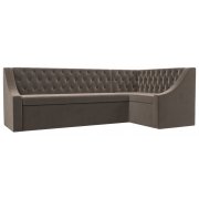 коричневый велюр