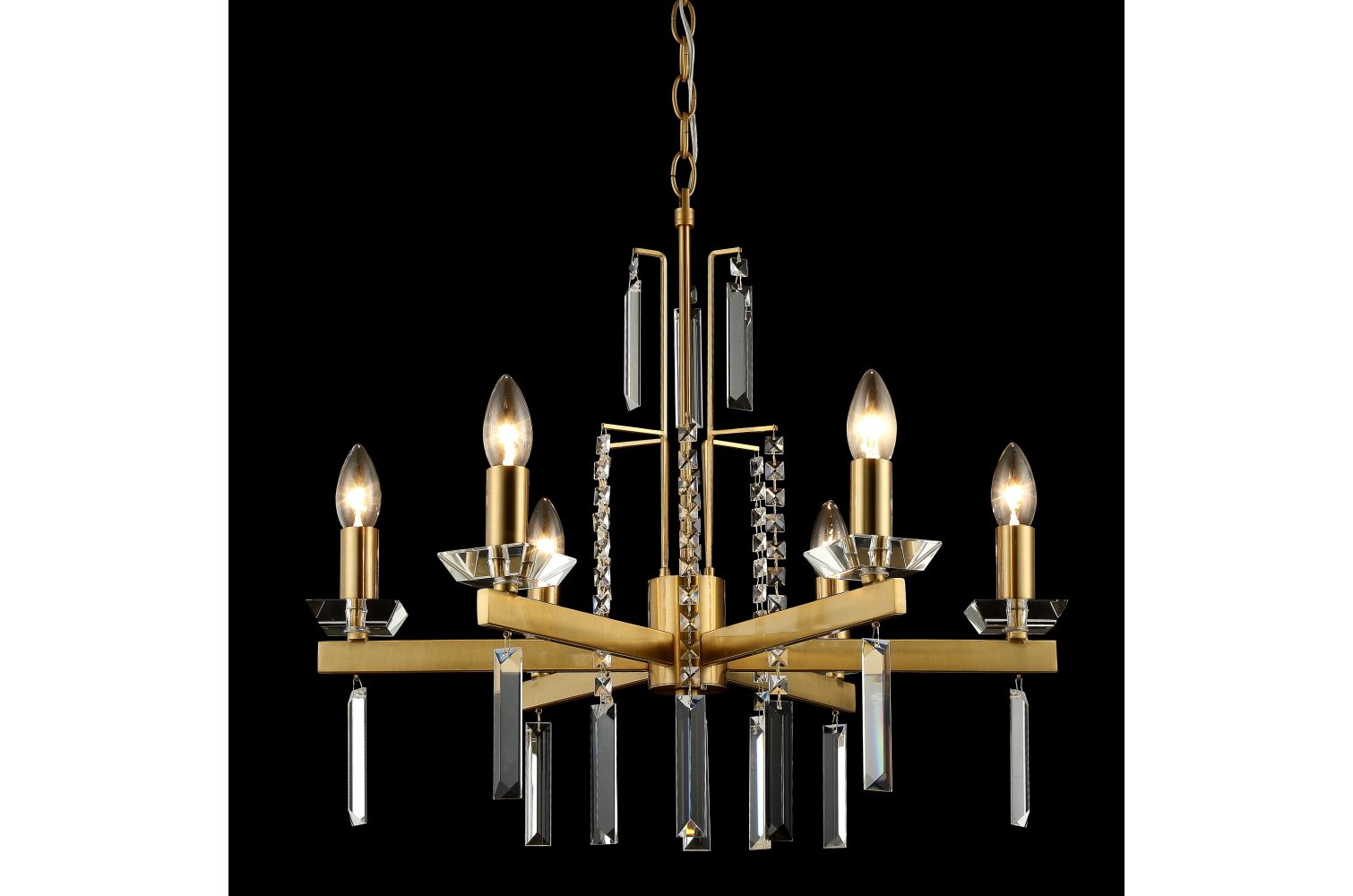 Подвесная люстра MARRON SP6 BRASS