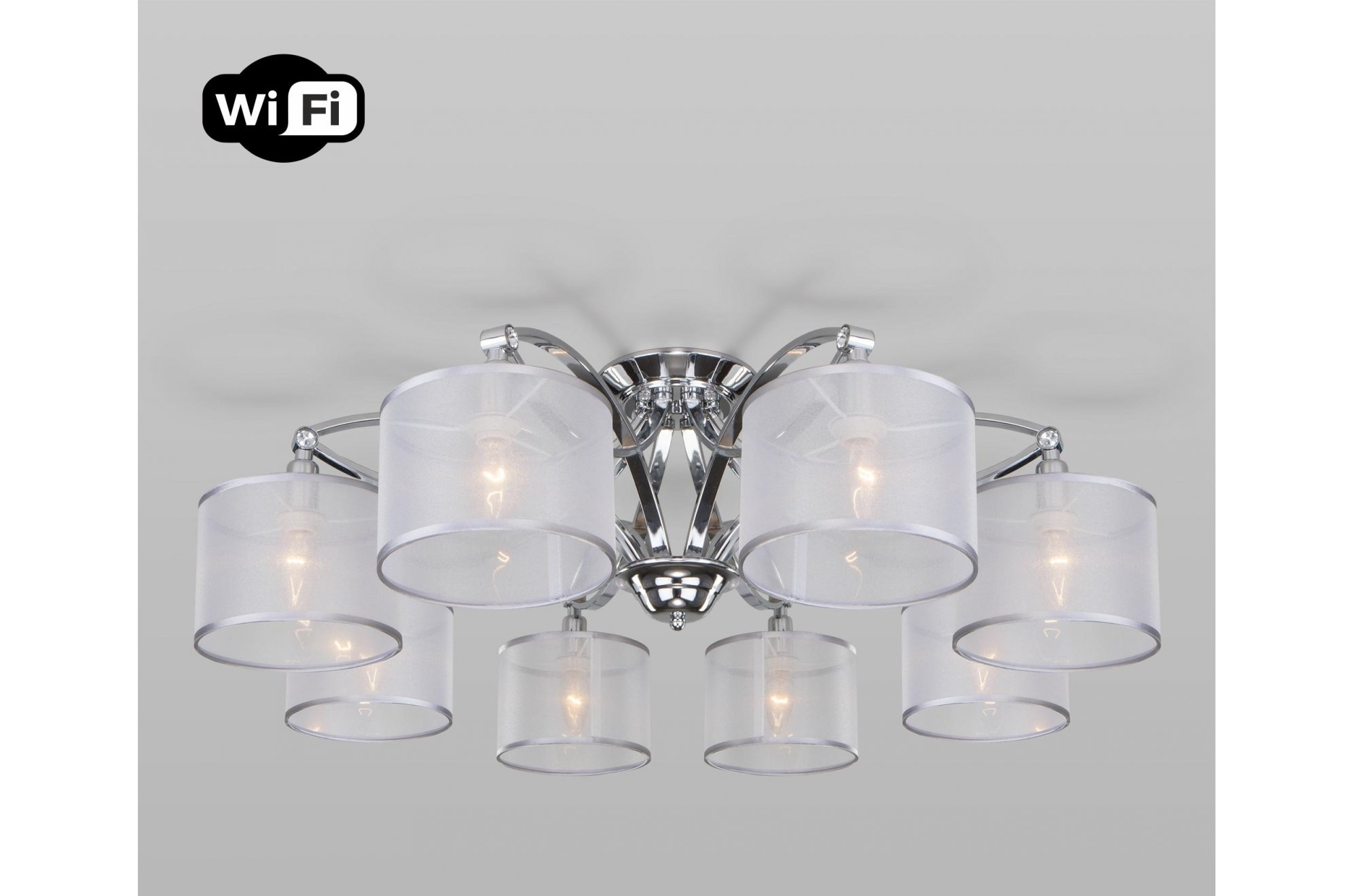 Потолочная люстра 60124/8 хром Smart (60109/8)