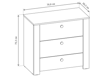 Комплект детской мебели Джастин комплектация 2