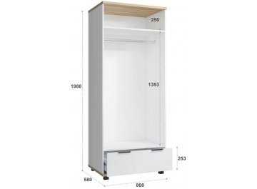 Комплект детской мебели Скайлайт комплектация 8