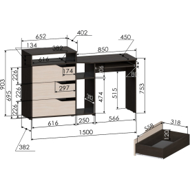 Комплект детской мебели РМ-10-3