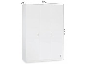 Шкаф детский White Line