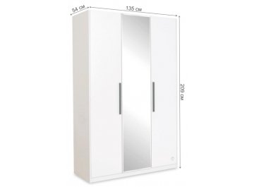 Шкаф детский White