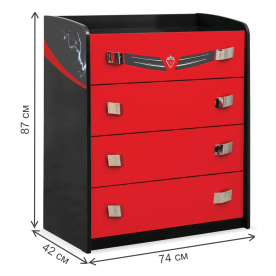 Комод детский Champion Racer