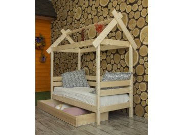 Кровать-домик Пеппи 80х160