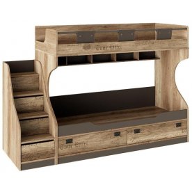 Двухярусная кровать Пилигрим СМ-276.11.01