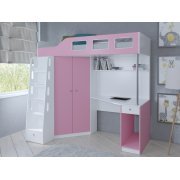 белый / розовый