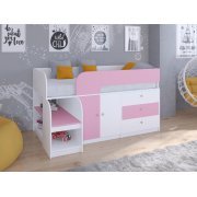 белый / розовый