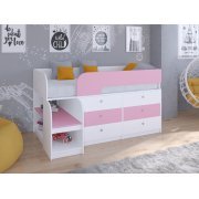 белый / розовый