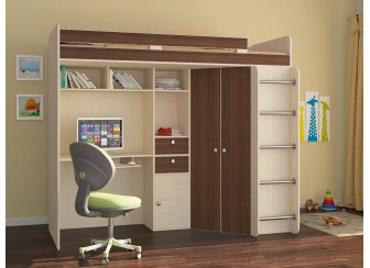 Кровать-чердак Астра