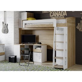 Кровать-чердак Оксфорд ТД-139.11.02