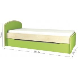 Подростковая кровать Комби