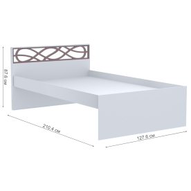 Полутораспальная кровать Саманта