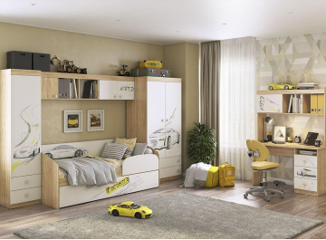 Подростковая кровать Форсаж 80х200