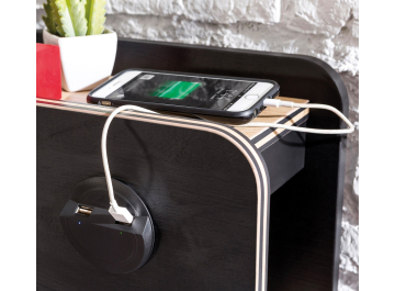 Полутораспальная кровать Black