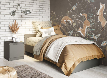 Полутораспальная кровать Мадера М1200