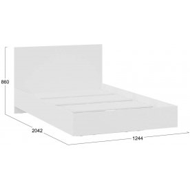 Полутораспальная кровать Марли Тип 2