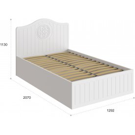 Полутораспальная кровать Монблан МБ-608К