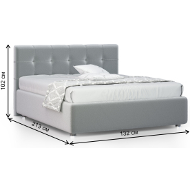 Полутораспальная кровать Sabina