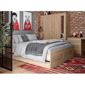 Полутораспальная кровать Сириус