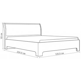 Полутораспальная кровать Трейв Нео 3