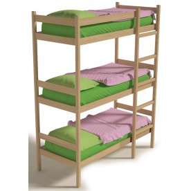 Трехъярусная кровать Линда 90х200