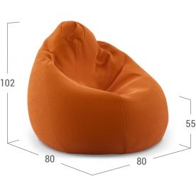 Пуф-мешок Moon Груша 24