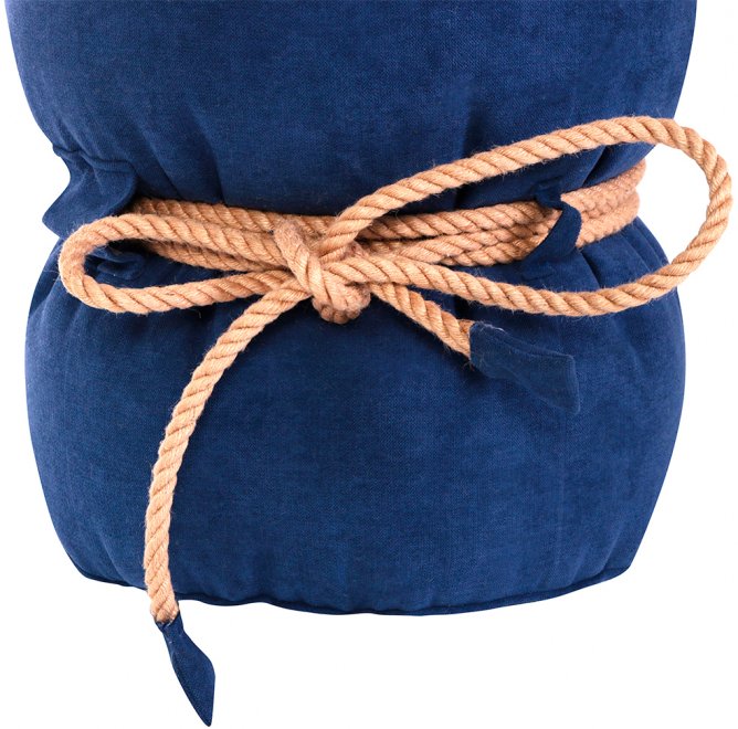 Пуф Кнехт синий