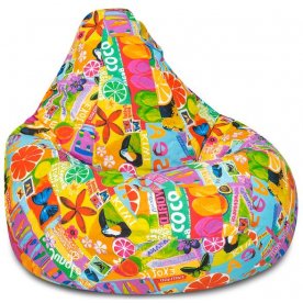 Пуф-мешок Цитрус XL