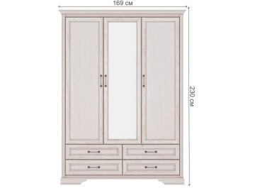 Шкаф Stylius B169-SZF3D4S