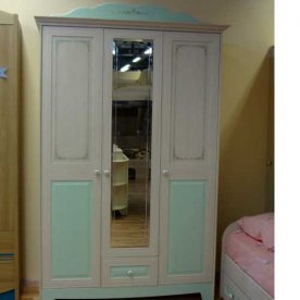 Шкаф трехдверный Парус Ассоль 513