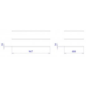 Комплект полок Гарда Prime