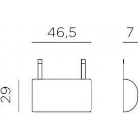 Подушка-подголовник для лаунж кресла Net Lounge розовый