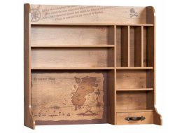 Надстройка к письменному столу Pirate орех