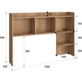 Надстройка для стола П-102