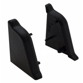 Заглушка для плинтуса черная