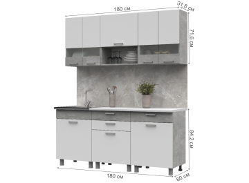 Кухня Дарио 1.8